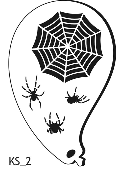 Safari Stencils - KS_2 Spiders Stencil