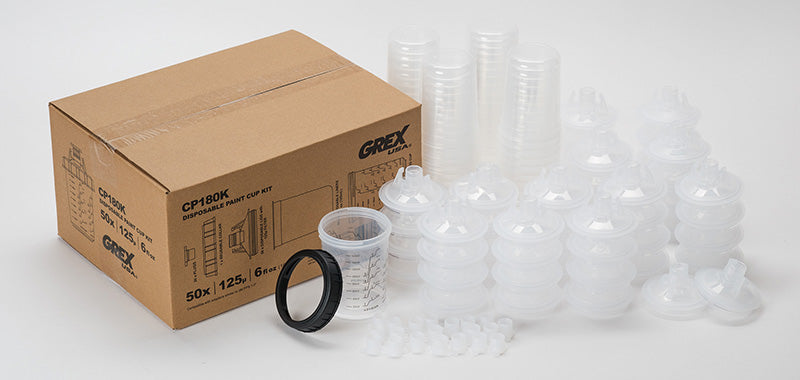 Grex CP180K Disposable Paint Cup Kit