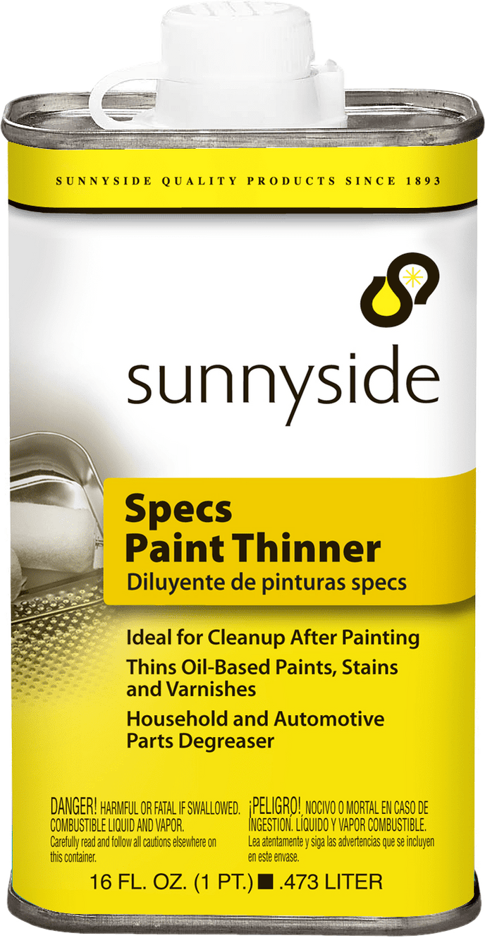 Sunnyside Specs Paint Thinner (Mineral Spirits) Quart — Midwest