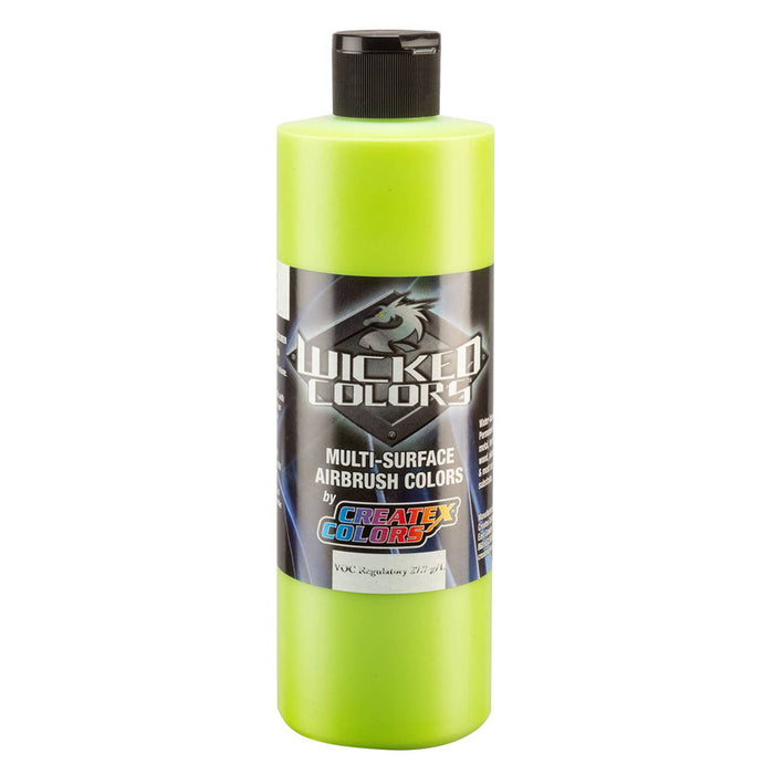 16oz Wicked Airbrush Color - W085 Opaque Limelight Green