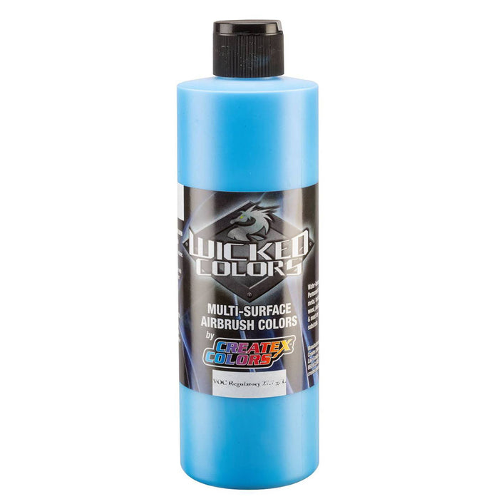 16oz Wicked Airbrush Color - W087 Opaque Daylight Blue