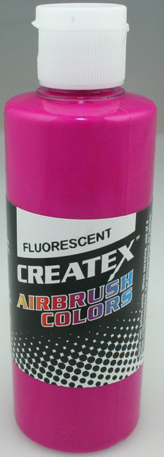 Createx Airbrush Color - 2 oz, Fluorescent Hot Pink