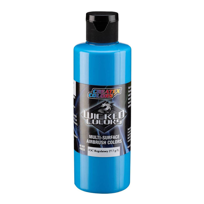 4oz Wicked Airbrush Color - W087 Opaque Daylight Blue