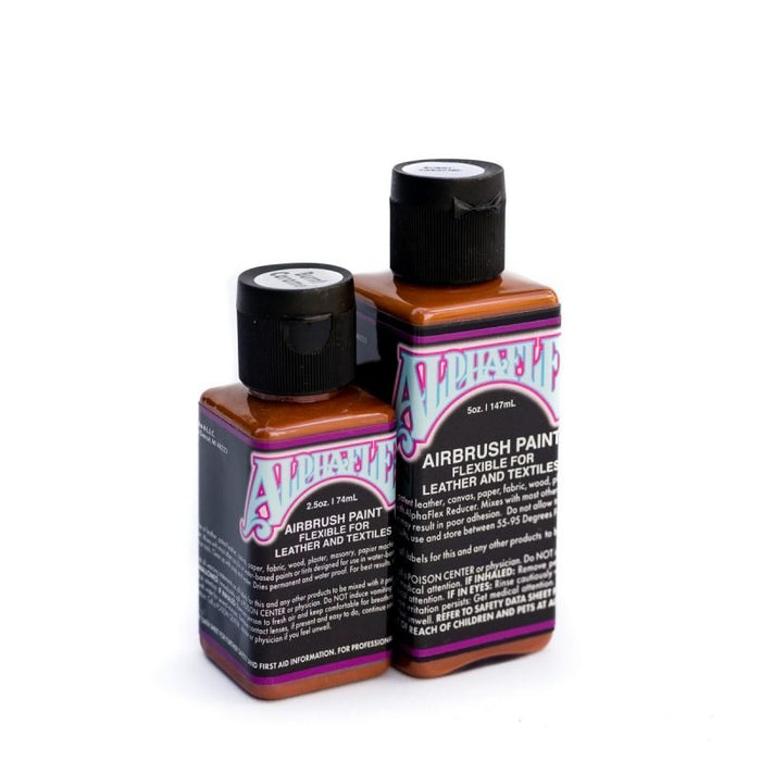 5oz Alphaflex Airbrush Paint -Burnt Caramel