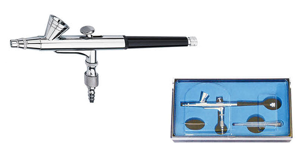 AB-135 Dual Action Gravity-Feed Economy Airbrush with 0.2 mm Nozzle