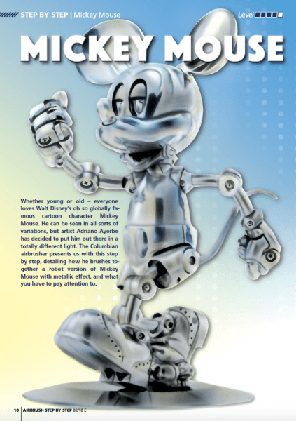 AIRBRUSH STEP BY STEP MAGAZINE ISSUE #47