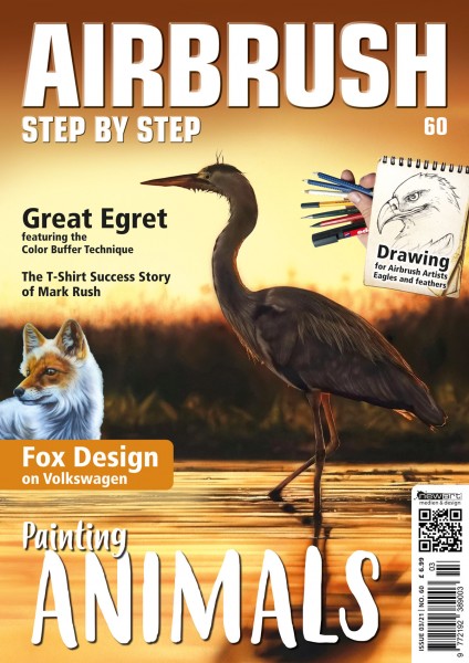 AIRBRUSH STEP BY STEP MAGAZINE ISSUE #60