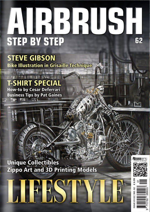 AIRBRUSH STEP BY STEP MAGAZINE ISSUE #62
