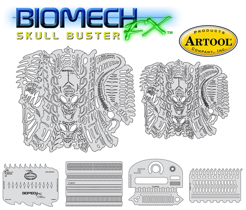 Artool Biomech FX - Skull Buster BMFX 1 by Mike Lavellee