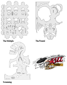 Artool Skull Master Mini Series FH SK4 MS, Set of 3