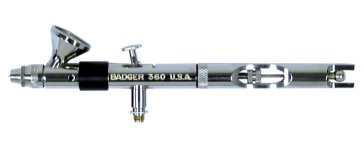 Badger: 360 Universal Airbrush with 2 Jars, Accessories & Supplies