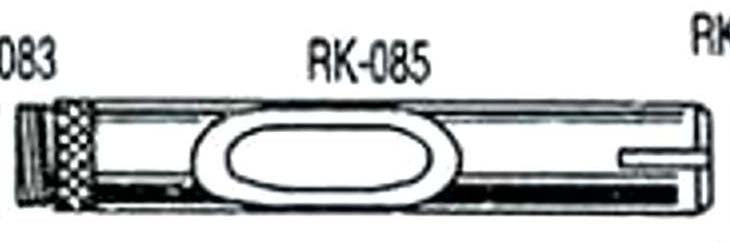 Badger RK-085 Brass Handle for Krome