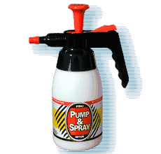 FOSHIO 0.4 Gallon Hand Pump Sprayer - Pressure Spray Bottle With Adjustable Nozzle