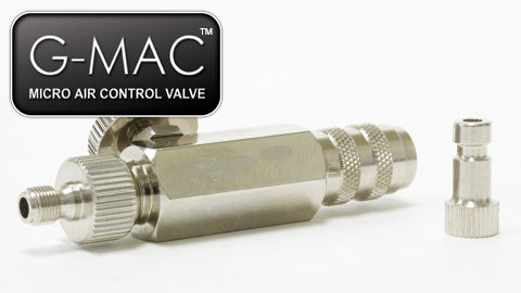 Air Pressure Control Valve For Airbrush & Paint Spray Gun - Stainless Steel Replacement Part