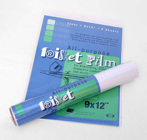 Grafix Frisket Film LOW-TAC MATTE - 12 X 4YD ROLL