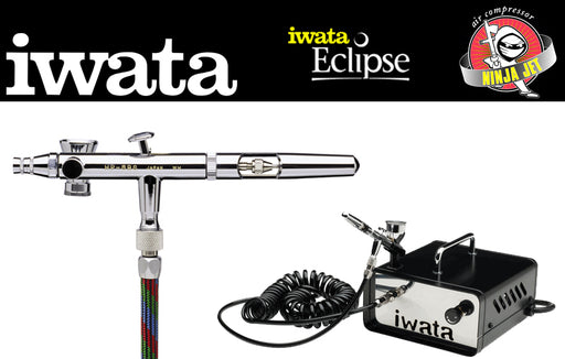 Iwata Deluxe Airbrush Kit with Eclipse HP-CS