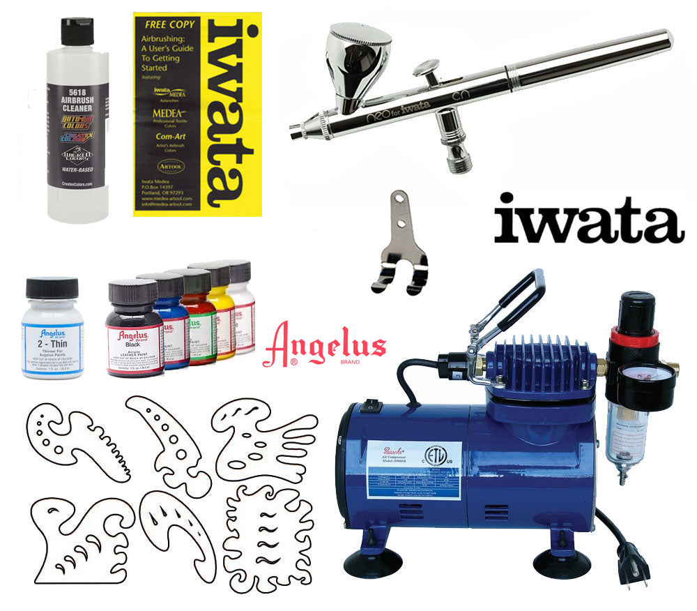 Iwata Neo Airbrush Sneaker Starter Kit — Midwest Airbrush Supply Co