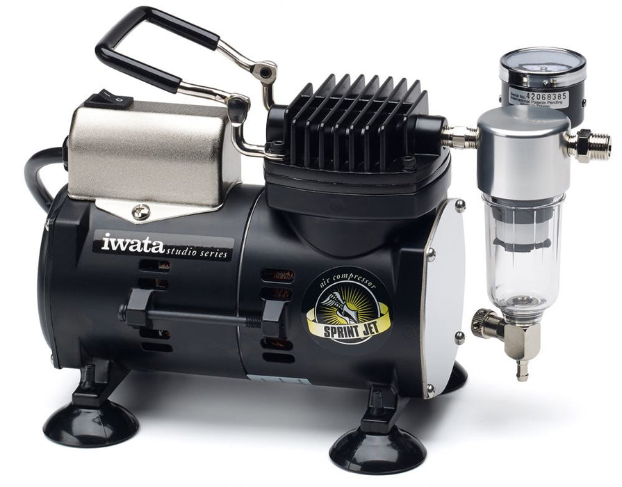 Iwata Sprint Jet IS-800 Airbrush Compressor — Midwest Airbrush Supply Co