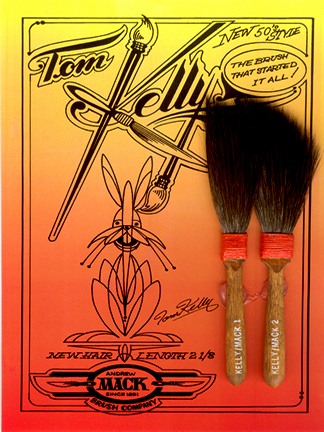 Kelly-Mack Sword Striper Brush Size 1 — Midwest Airbrush Supply Co
