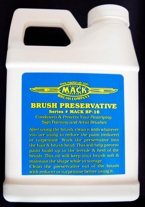 Mack Brush Preservative 16oz