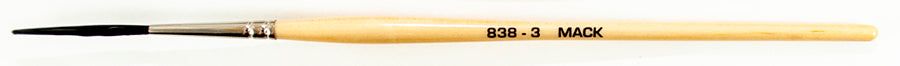 MACK Series 838 Lettering Outliner Brush Size 3