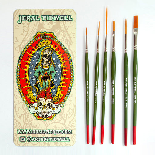 Trekell MIDZ Desert Blaze Brushes - Elevate Your Artistry Dagger - 369D Series / 1/4