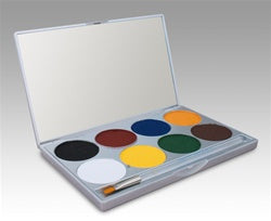 Mehron Paradise Makeup AQ - 8-color Palette - BASIC