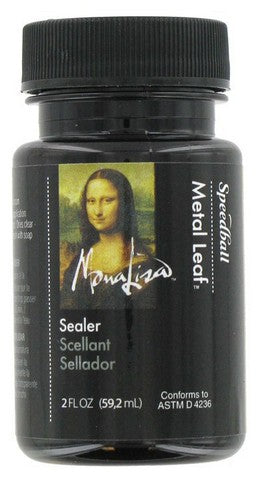 MONA LISA GOLD LEAF SEALER WATERBASED 2OZ — Midwest Airbrush Supply Co