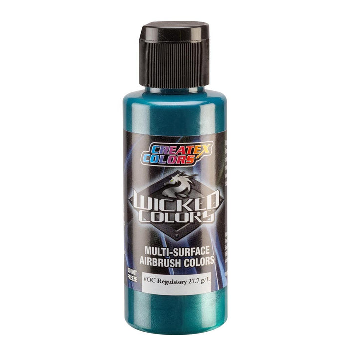 2oz Wicked Airbrush Color - W084 Opaque Phthalo Green