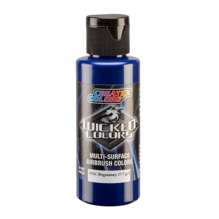 2oz Wicked Airbrush Color - W086 Opaque Phthalo Blue