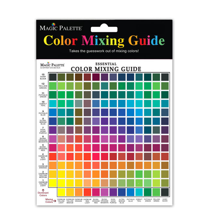 Magic Palette Mini Color Mixing Guide - 150 Colors