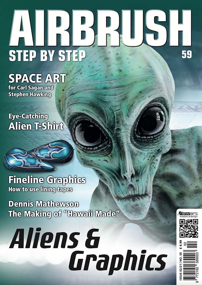 AIRBRUSH STEP BY STEP MAGAZINE ISSUE 59 — Midwest Airbrush Supply Co