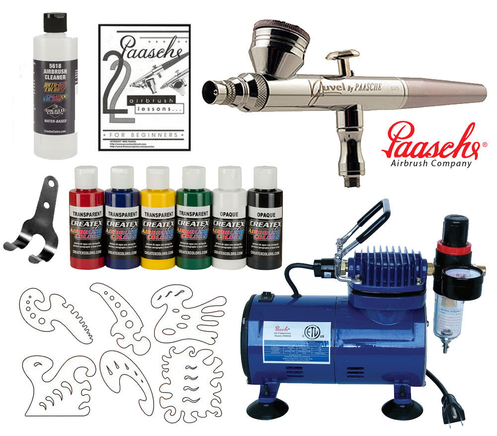 Paasche Juvel Beginners Airbrush Set — Midwest Airbrush Supply Co