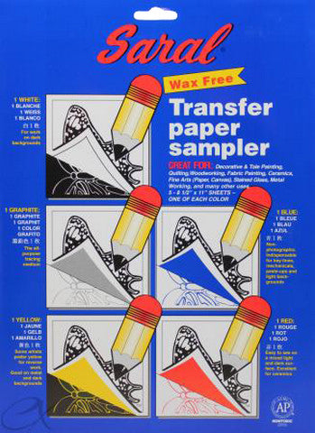 Saral Wax Free Transfer Paper Sampler Pack