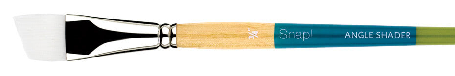 SNAP WHITE TAKLON SHORT HANDLE ANGLE SHADER 3/4 INCH