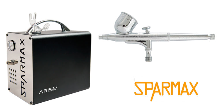Sparmax DH-103 Airbrush with ARISM Compressor and Hose