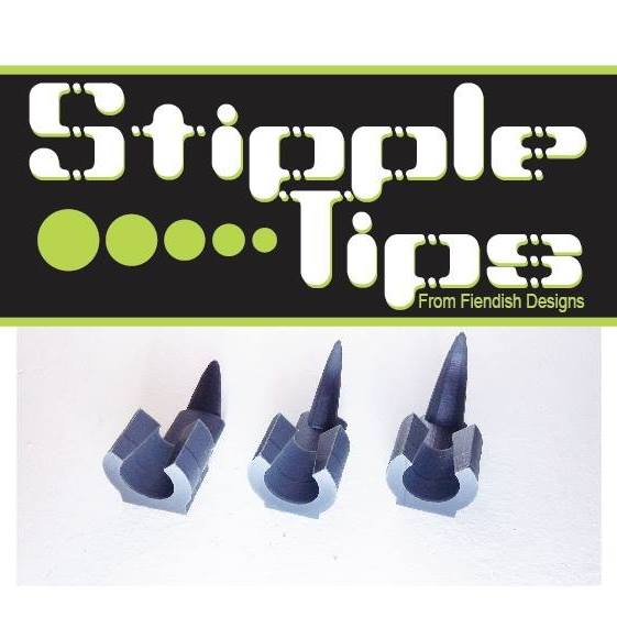 Airbrush Splattering Tool - Stipple Tips 