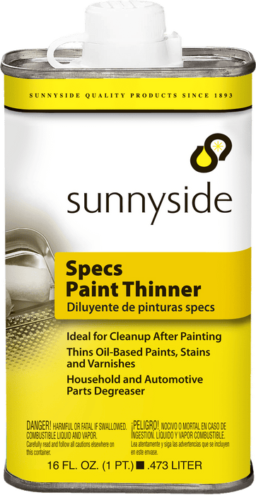 Sunnyside Specs Paint Thinner (Mineral Spirits) - Pint
